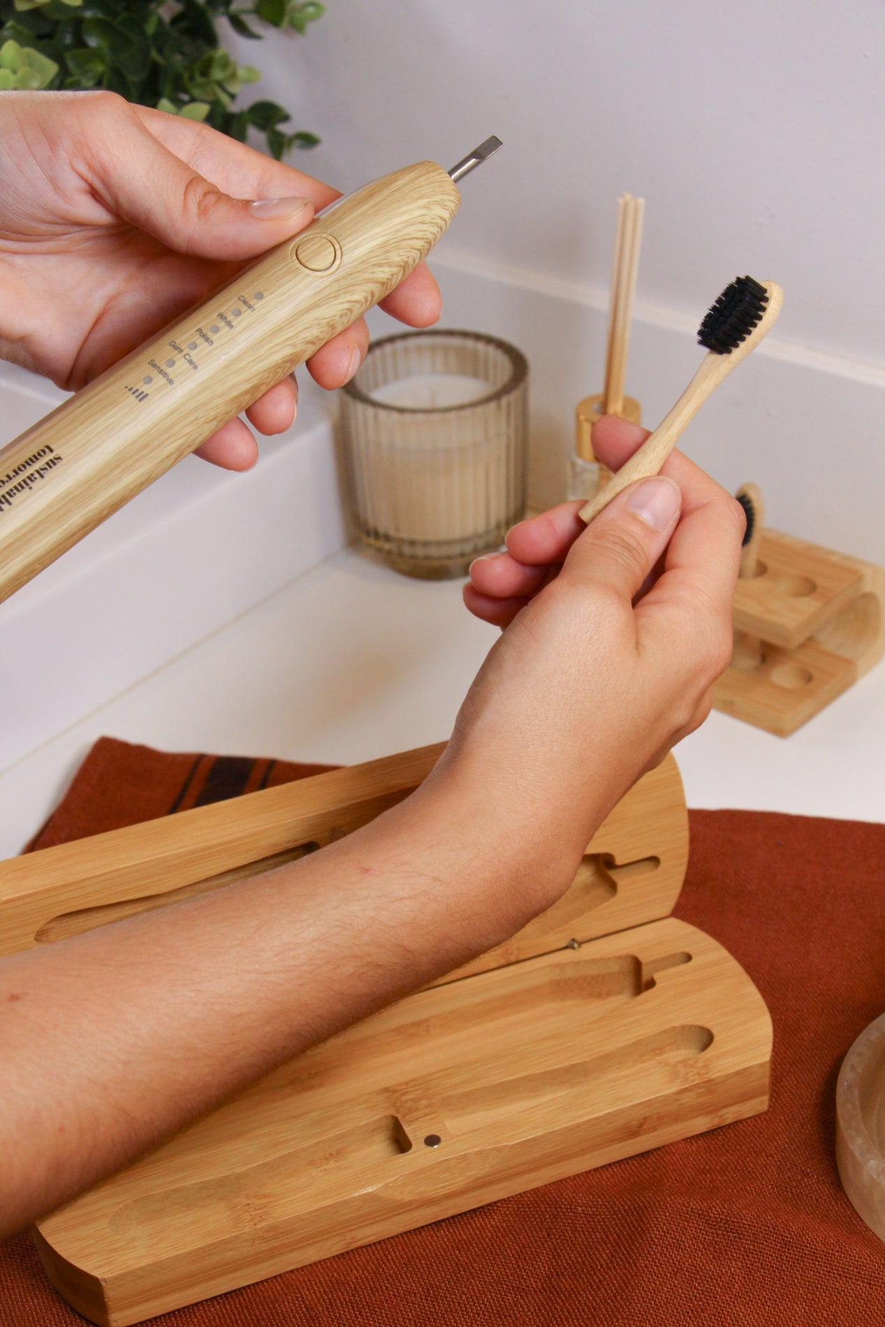 Do bamboo brush heads fit a Sonicare or an Oral B?