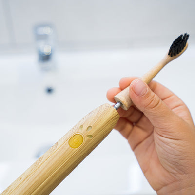 Junior Bamboo Electric Toothbrush - Sustainable Tomorrow