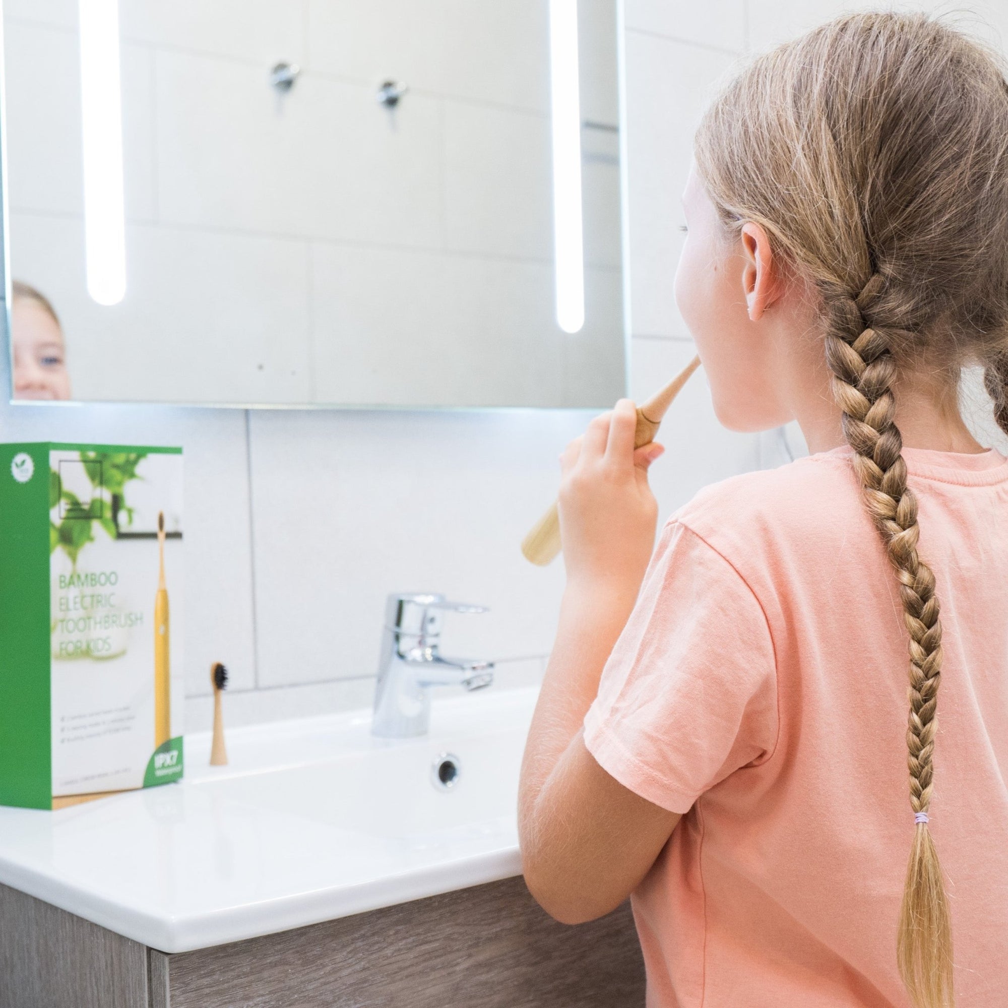 Junior Bamboo Electric Toothbrush - Sustainable Tomorrow